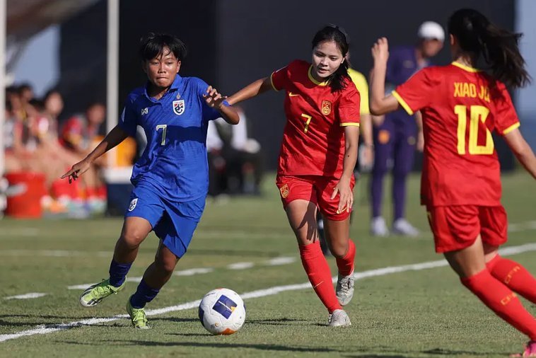 U17女足亚洲杯小组赛第三轮：中国6-0泰国，小组赛零丢球