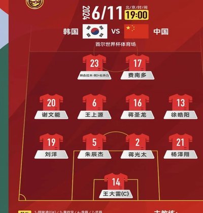 王上源黄嘉辉搭档双后腰 张玉宁突前助国足获胜