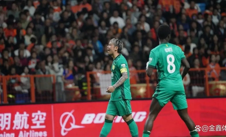 中超-布尼亚明补时双响 玉昆2-2战平海港